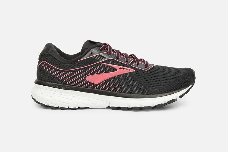 Brooks Ghost 12 Road Running Shoes - Women's - Pink (92738-ISXW)